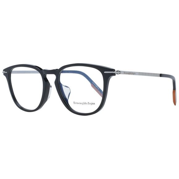 Ermenegildo Zegna Black Plastic Glasses Men´s (Frames)